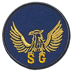 ワッペン SG丸型