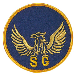 ワッペン SG丸型